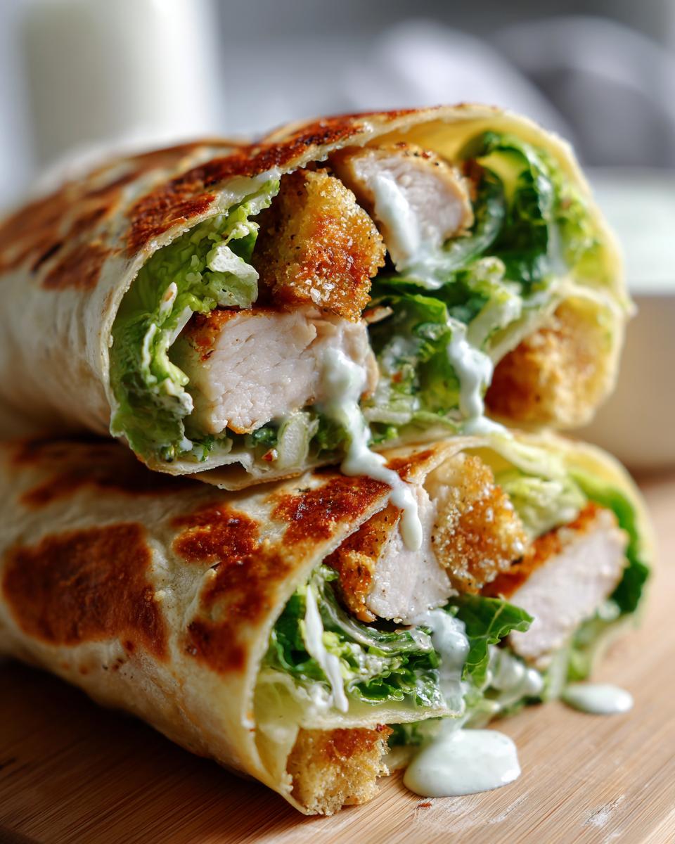 Air-Fried Caesar Wrap - detail 1