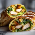 Air-Fried Caesar Wrap