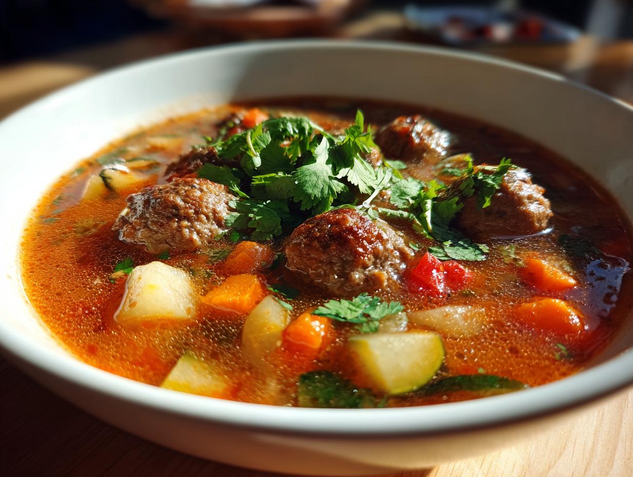 Albondigas (Mexican Meatball Soup)