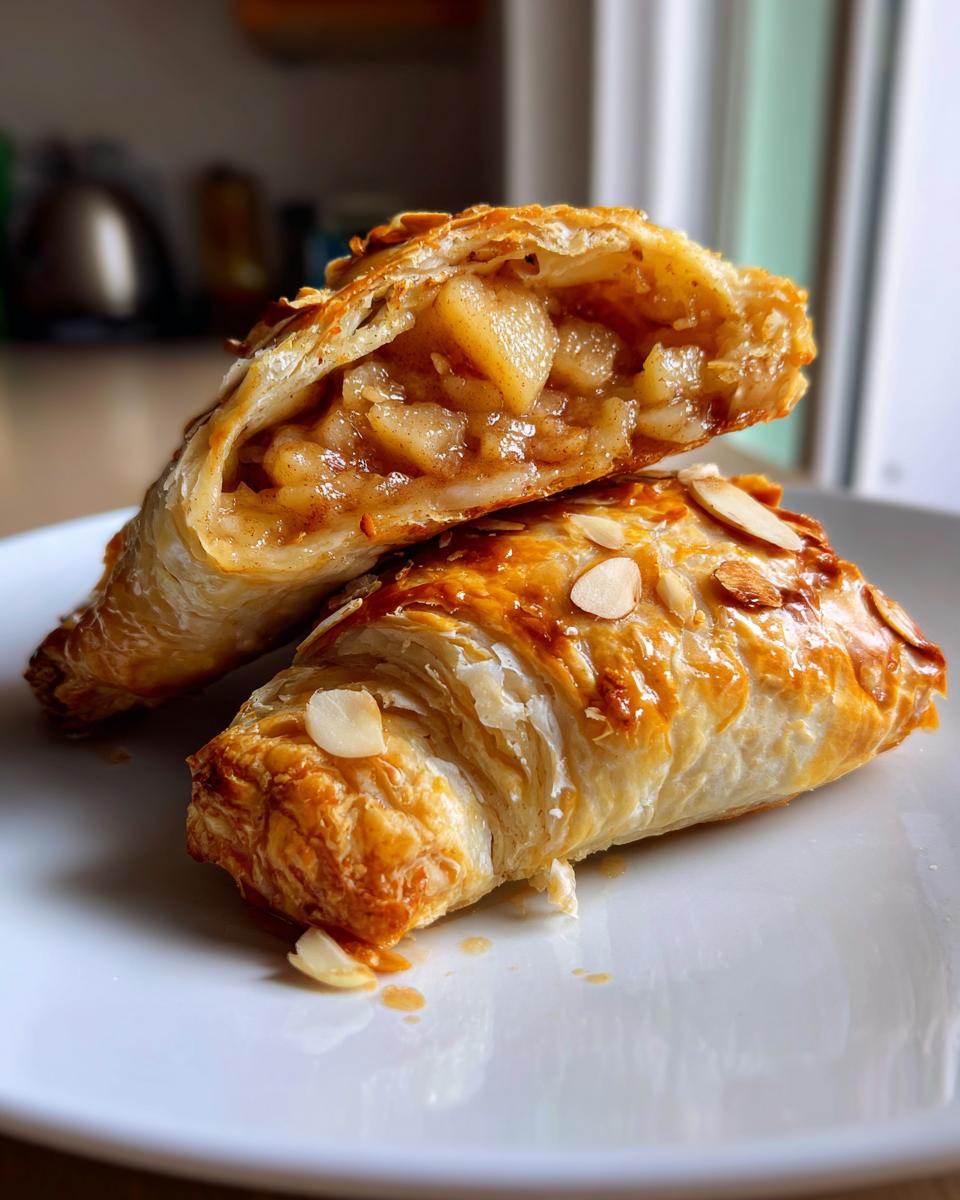 Apple Almond Turnovers - detail 1