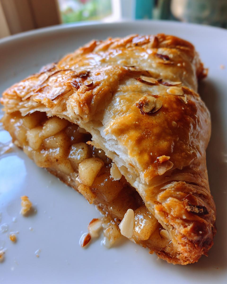 Apple Almond Turnovers - detail 3