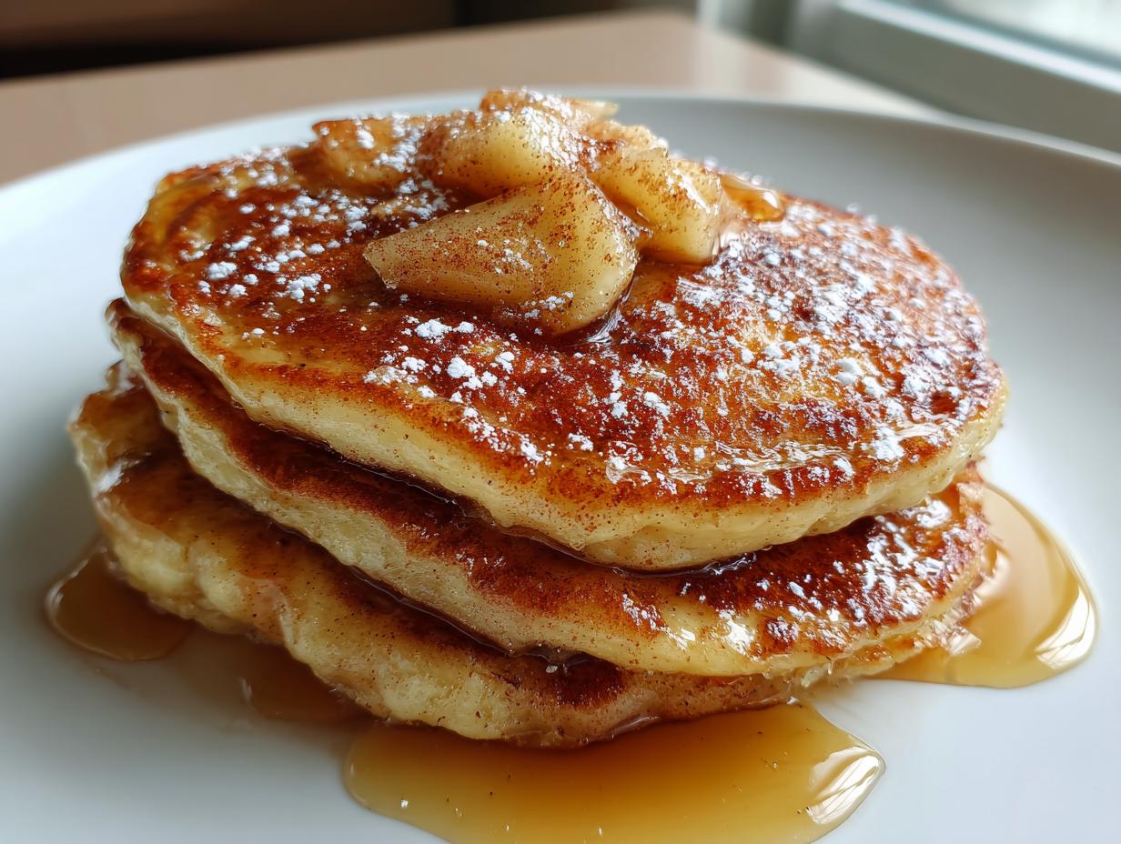 Apple Cinnamon Pancakes
