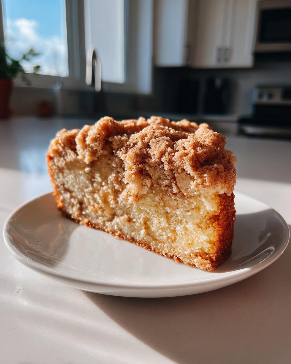 Apple Coffee Cake with Crumb Topping - detail 1