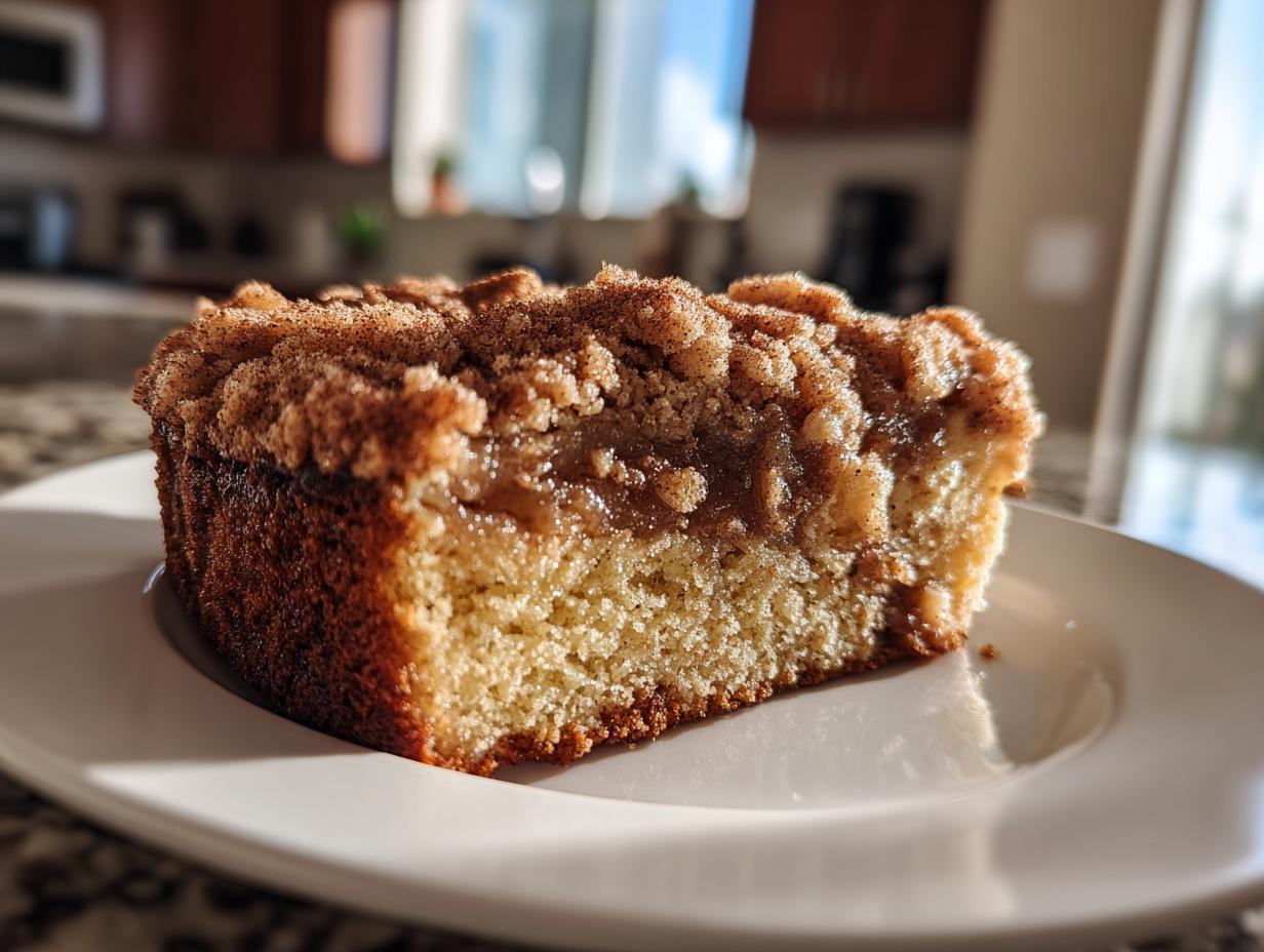 Apple Coffee Cake with Crumb Topping