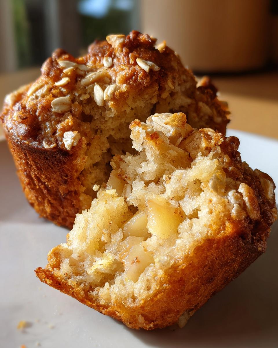 Apple Oat Muffins - detail 2