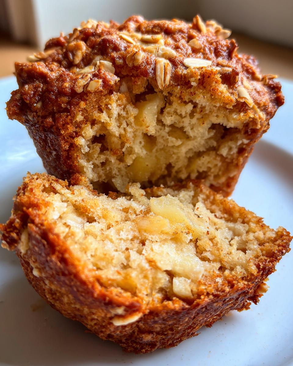Apple Oat Muffins - detail 4