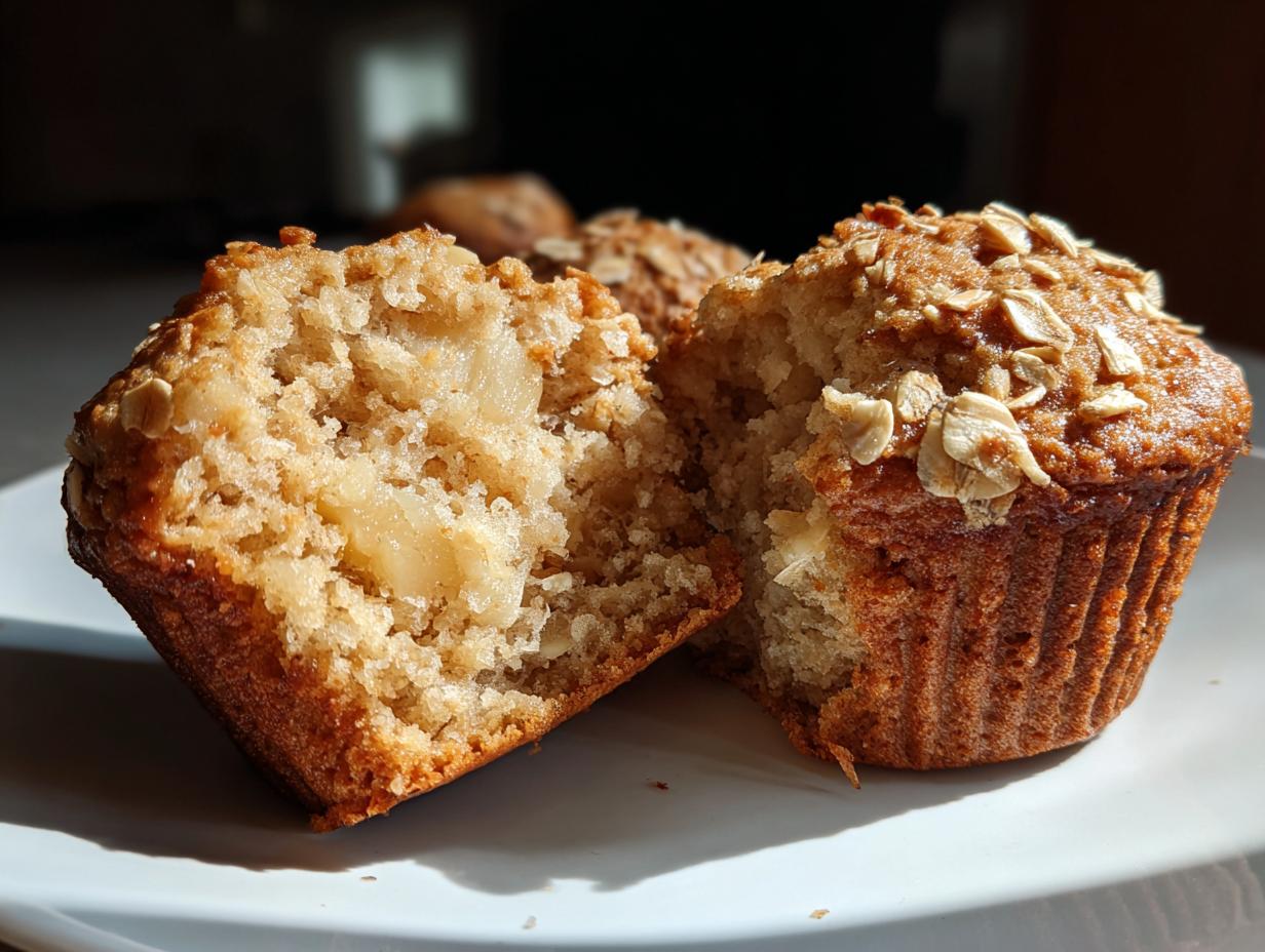 Apple Oat Muffins