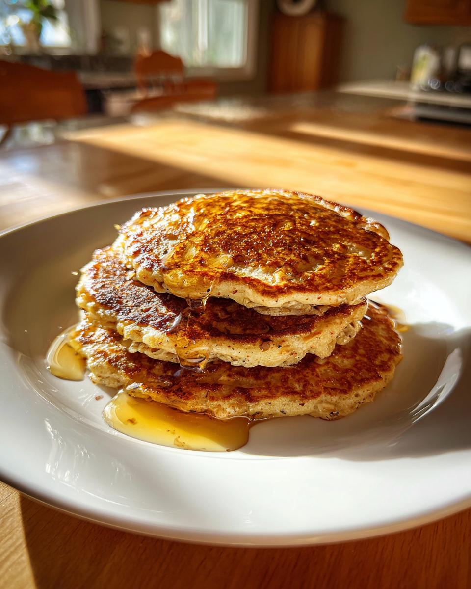 Fluffy Apple Oat Pancakes for a Perfect 30-Minute Breakfast 5 Apple Oat Pancakes - detail 1