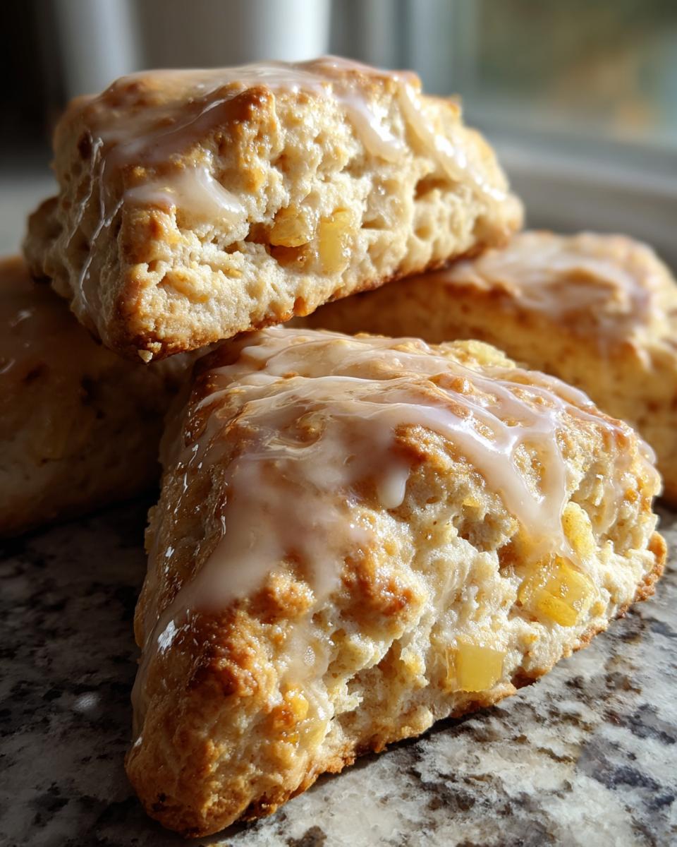 Irresistible Apple Scones with Maple Glaze in 35 Minutes 7 Apple Scones with Maple Glaze - detail 3
