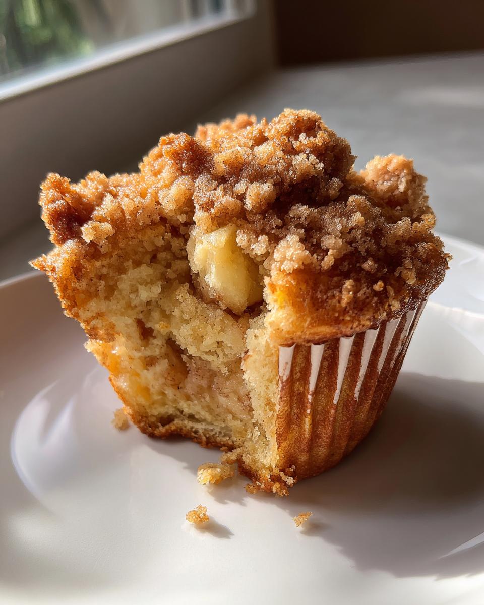 Apple Streusel Muffins - detail 2