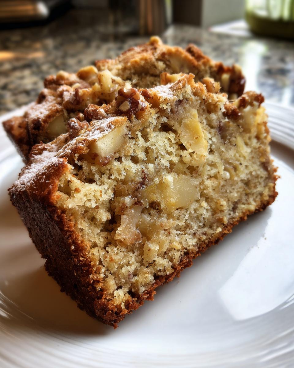 Apple Walnut Quick Bread - detail 1