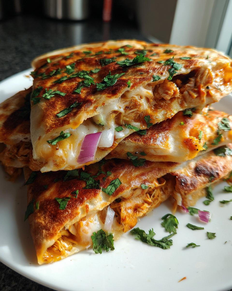 Perfect BBQ Chicken Quesadillas Recipe for Cheesy Bliss 5 BBQ Chicken Quesadillas - detail 1