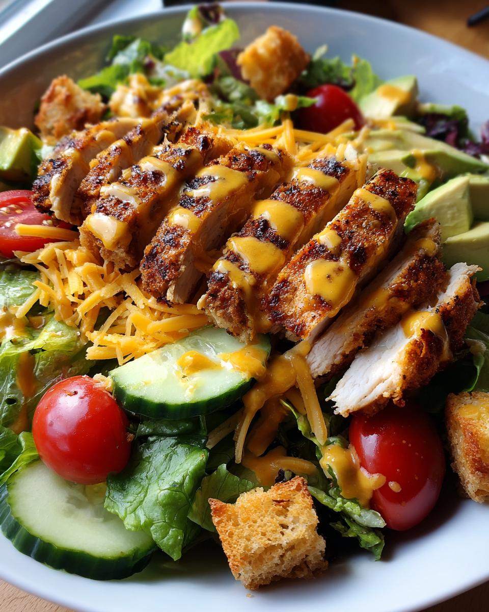 BBQ Ranch Grilled Chicken Salad - detail 1