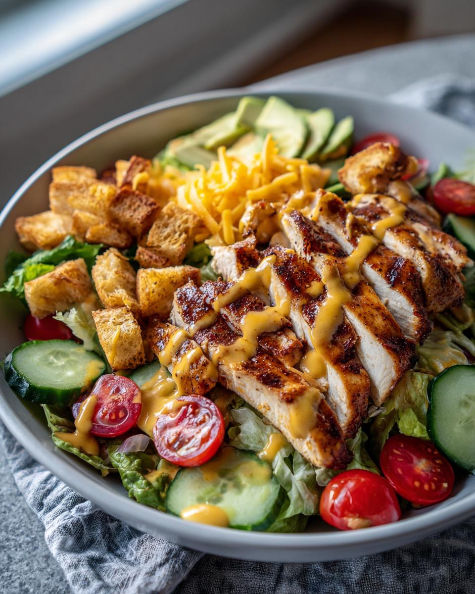 BBQ Ranch Grilled Chicken Salad - detail 3