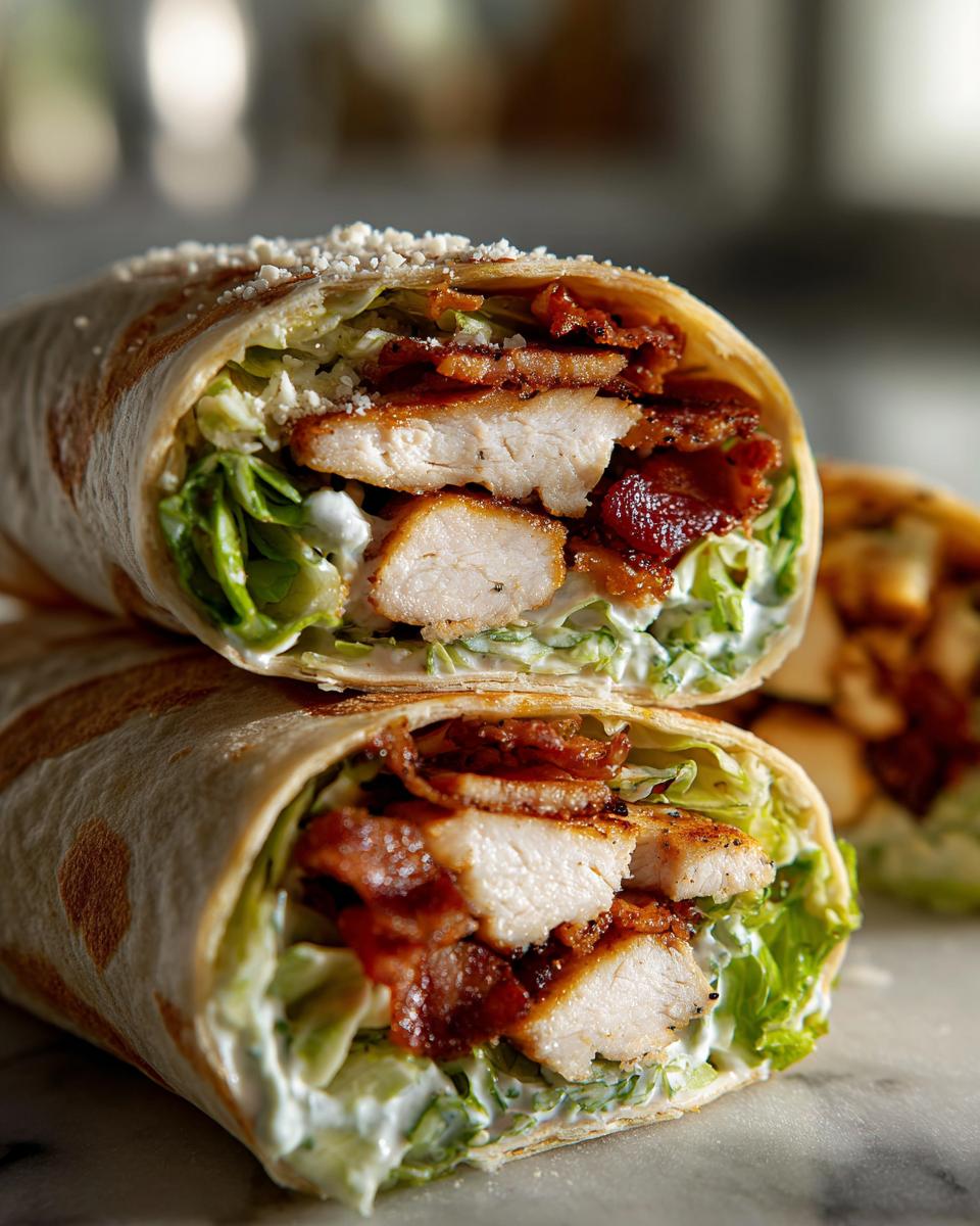 Bacon Chicken Caesar Wrap - detail 1