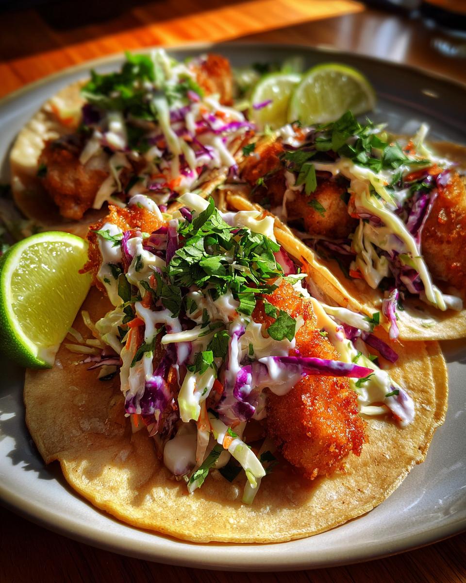 Baja Fish Tacos with Creamy Slaw - detail 1
