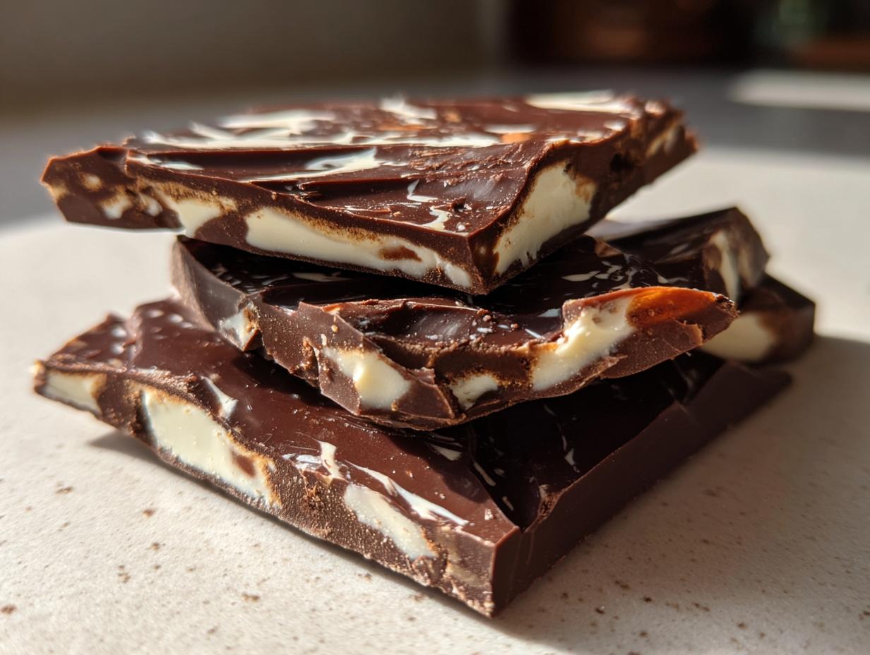 Bat Wing Chocolate Bark