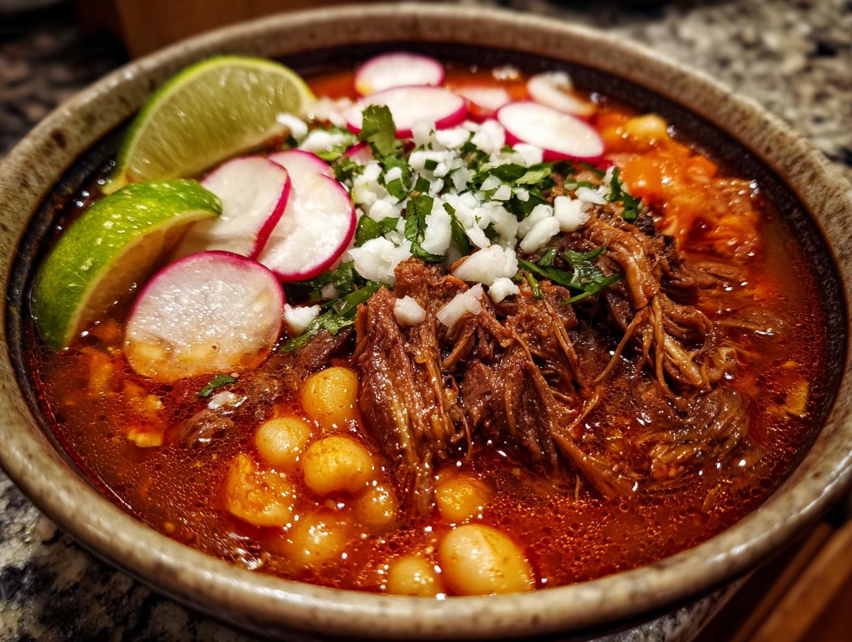Beef Pozole Rojo
