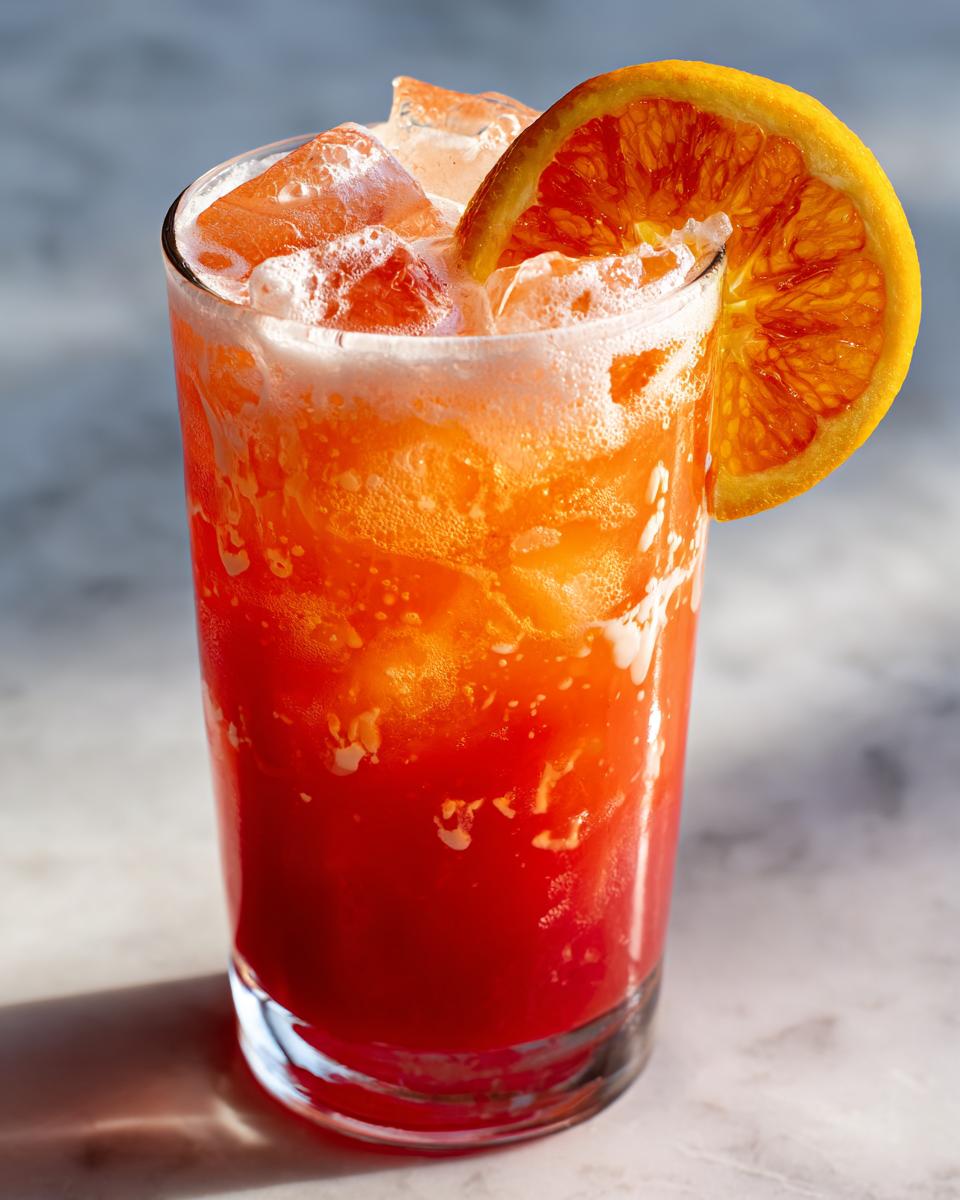 5-Minute Blood Orange Creamsicle Mocktail - Bliss in a Glass 8 Blood Orange Creamsicle Mocktail - detail 3