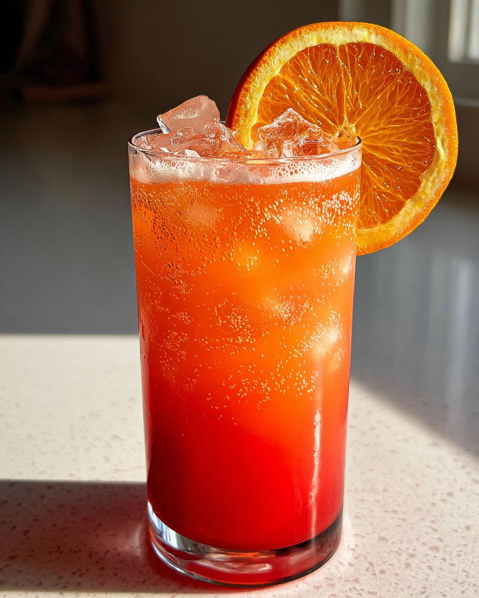 5-Minute Blood Orange Creamsicle Mocktail - Bliss in a Glass 9 Blood Orange Creamsicle Mocktail - detail 4