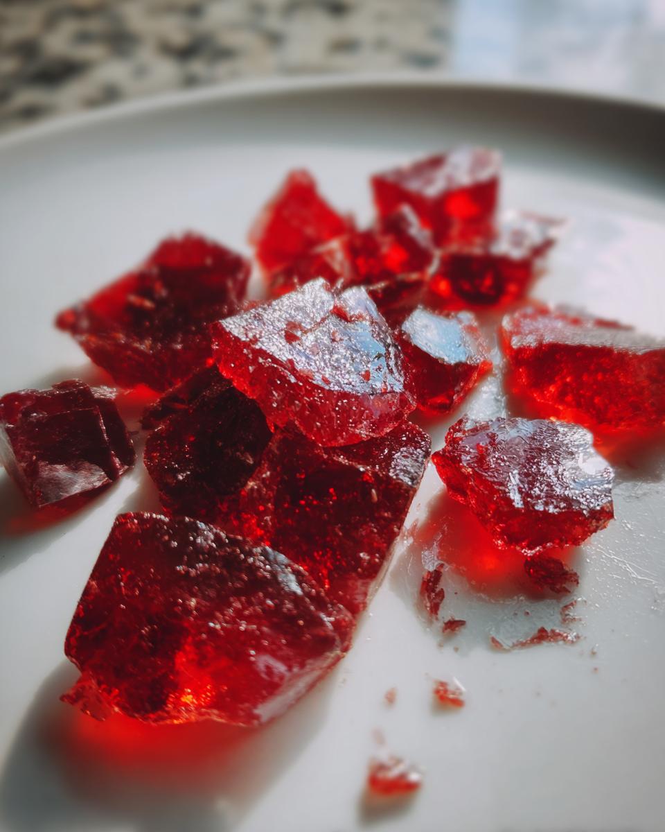 6-Ingredient Blood-Red Cinnamon Hard Candy: Fiery Homemade Magic 7 Blood-Red Cinnamon Hard Candy - detail 2