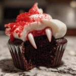 18 Spooky Bloody Vampire Bite Cupcakes That Astonish at Halloween 8 Bloody Vampire Bite Cupcakes