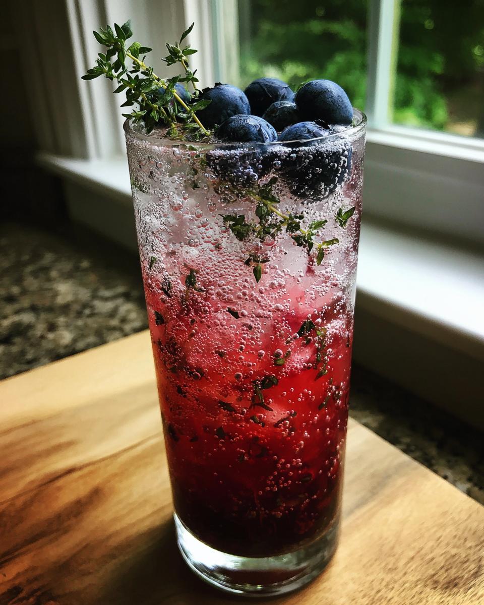 17 Genius Blueberry Thyme Mocktail Hacks You Need Now 5 Blueberry Thyme Mocktail - detail 1