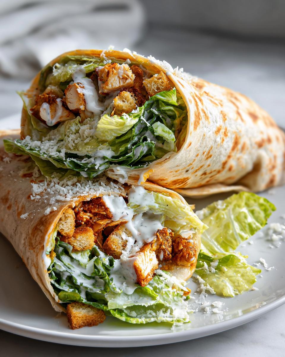 Buffalo Chicken Caesar Wrap - detail 2