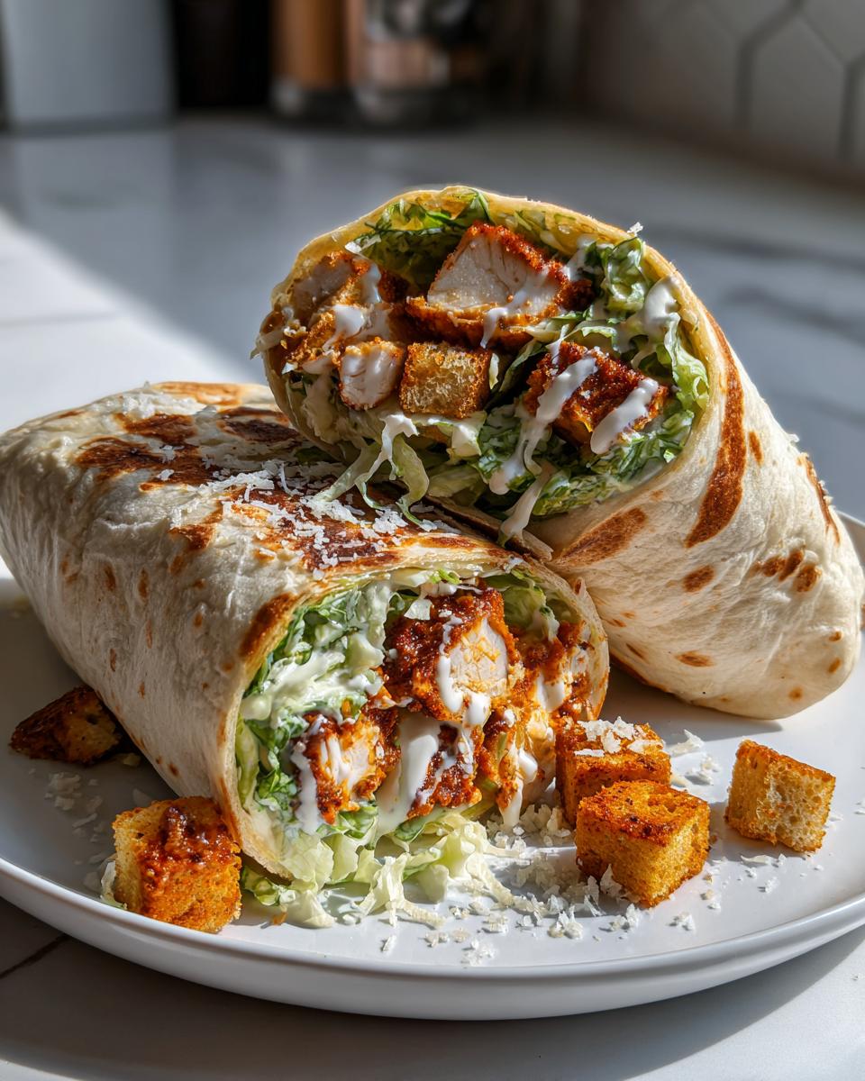 Buffalo Chicken Caesar Wrap - detail 3
