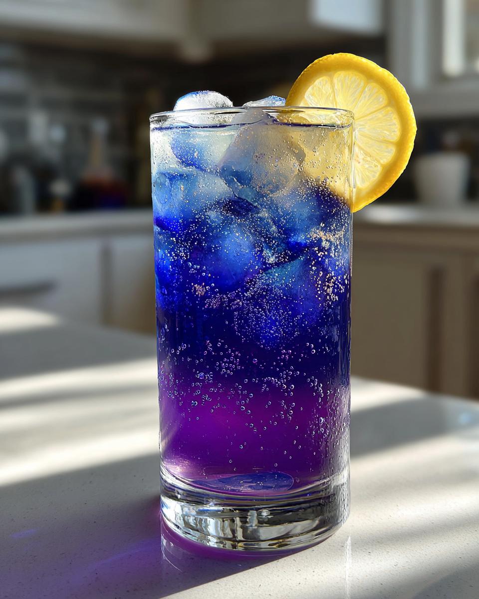 Butterfly Pea Lemonade - detail 3