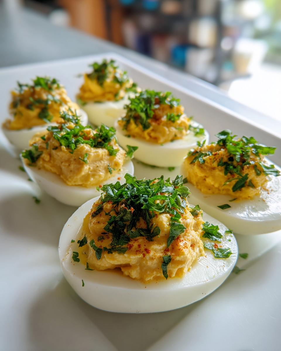 Irresistible Caesar Deviled Eggs: 6 Secret Twists You Need 6 Caesar Deviled Eggs - detail 1