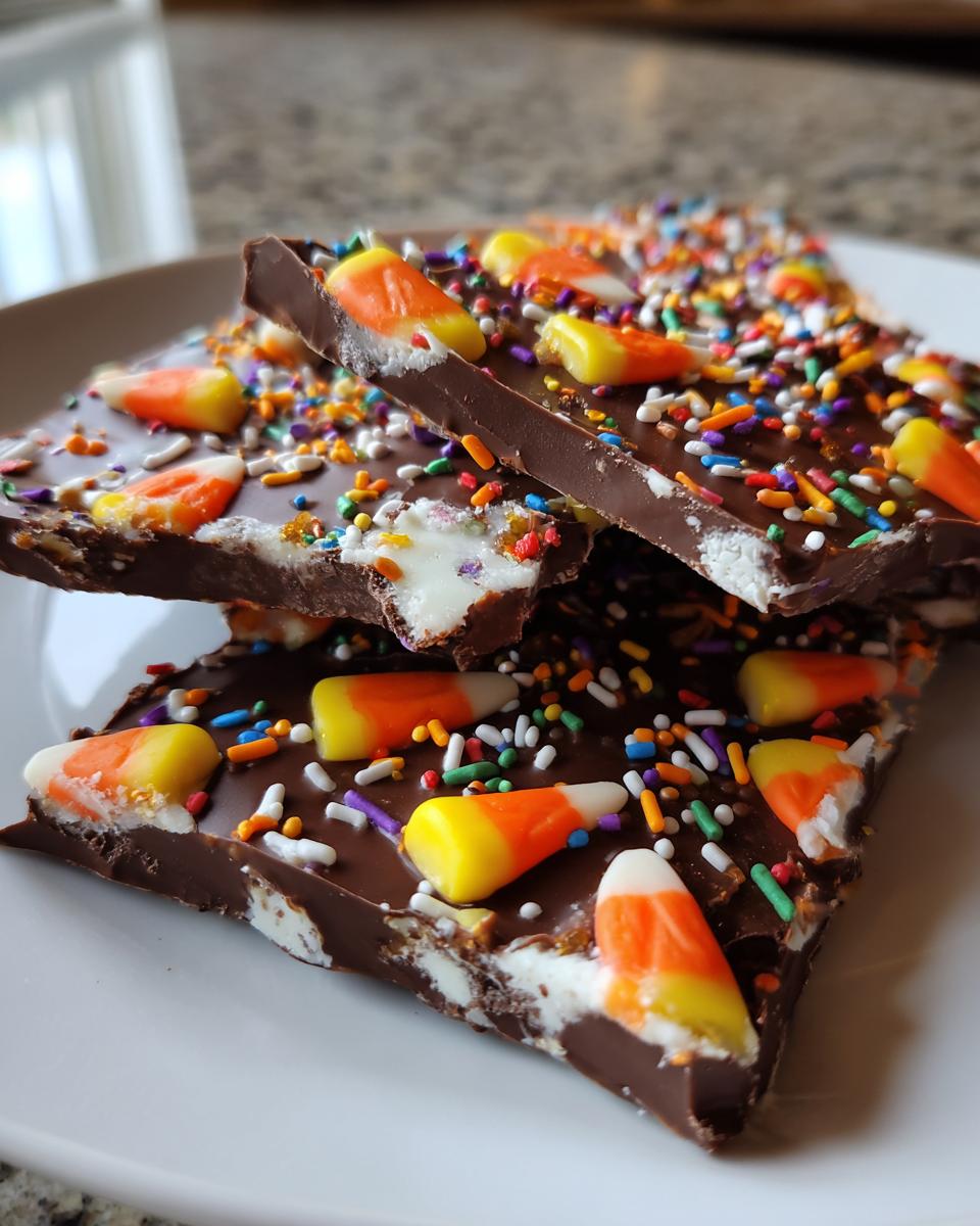 Irresistible 3-Ingredient Candy Corn Bark Magic 9 Candy Corn Bark - detail 4