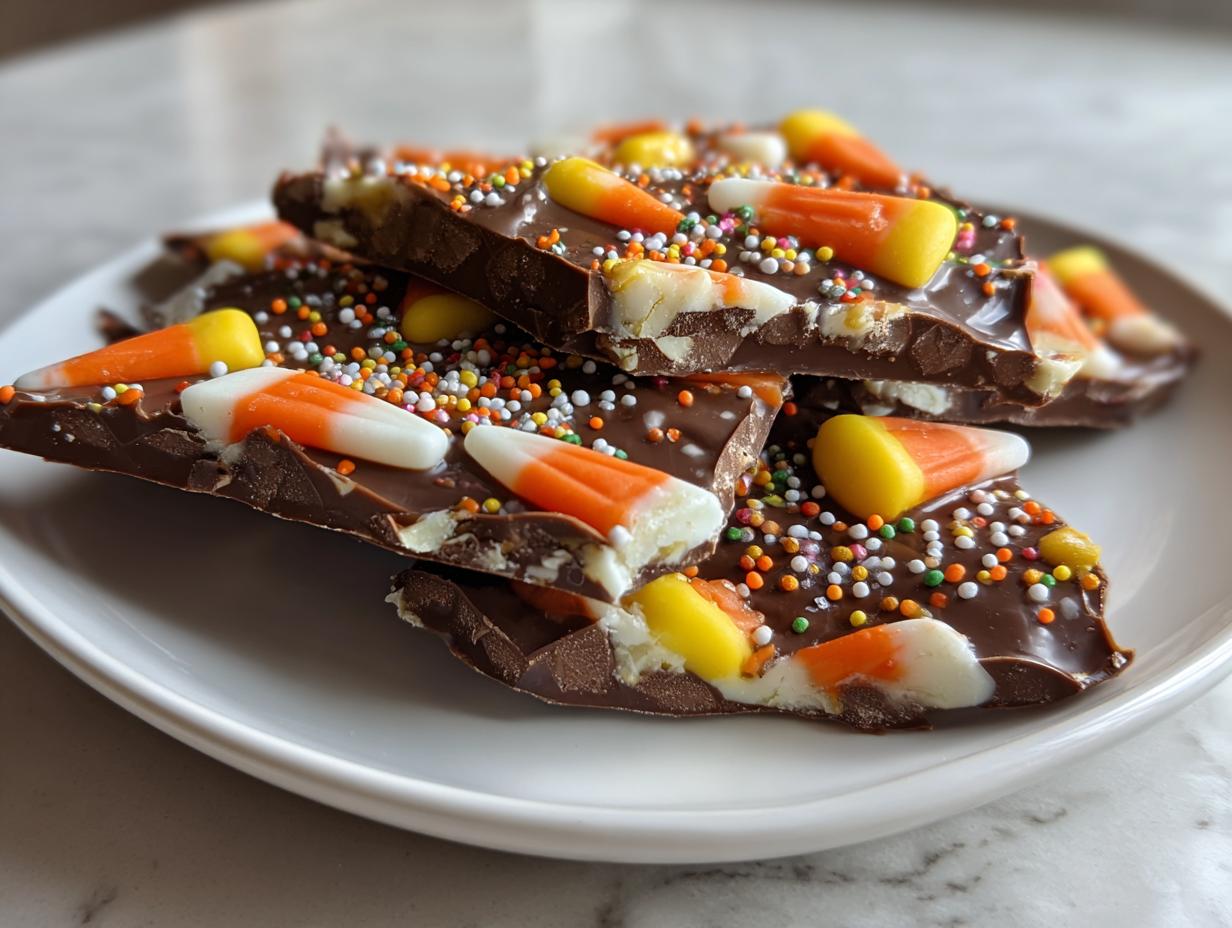 Candy Corn Bark