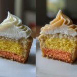 Magical Candy Corn Cupcakes - 3 Layers of Sweet Delight 6 Candy Corn Cupcakes