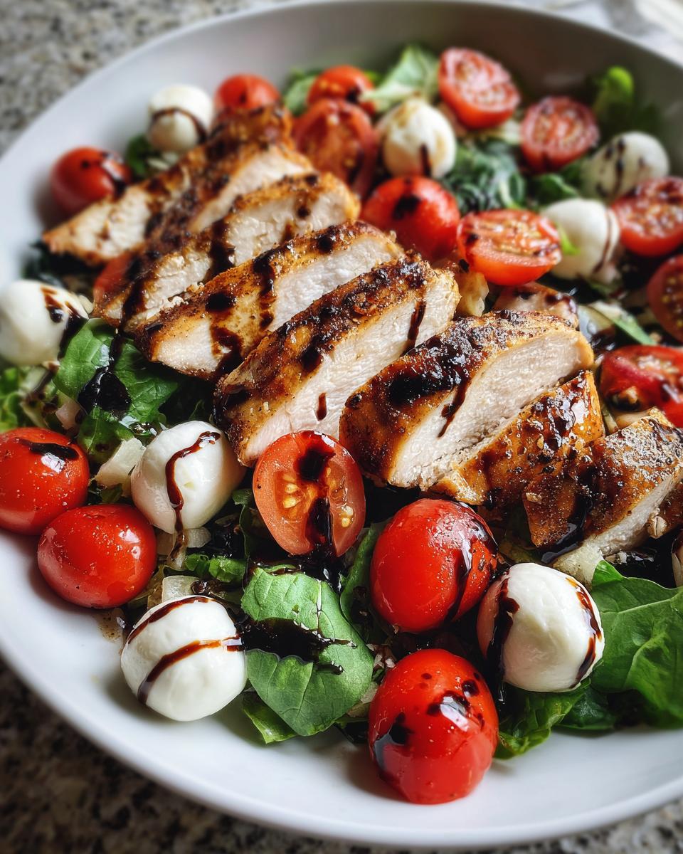 Juicy Caprese Grilled Chicken Salad in Just 25 Minutes 7 Caprese Grilled Chicken Salad - detail 2