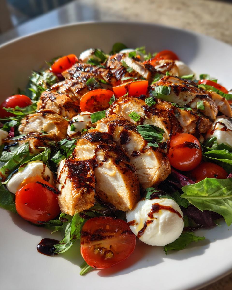 Juicy Caprese Grilled Chicken Salad in Just 25 Minutes 9 Caprese Grilled Chicken Salad - detail 4