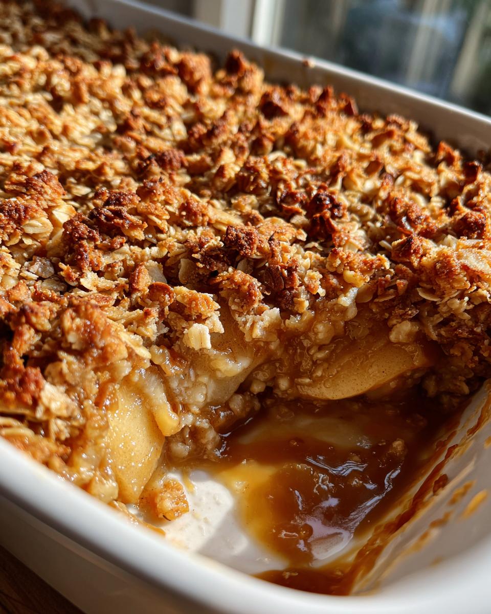 Irresistible Caramel Apple Crisp Recipe with 6 Cups of Apples 4 Caramel Apple Crisp - detail 1