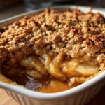 Irresistible Caramel Apple Crisp Recipe with 6 Cups of Apples 6 Caramel Apple Crisp