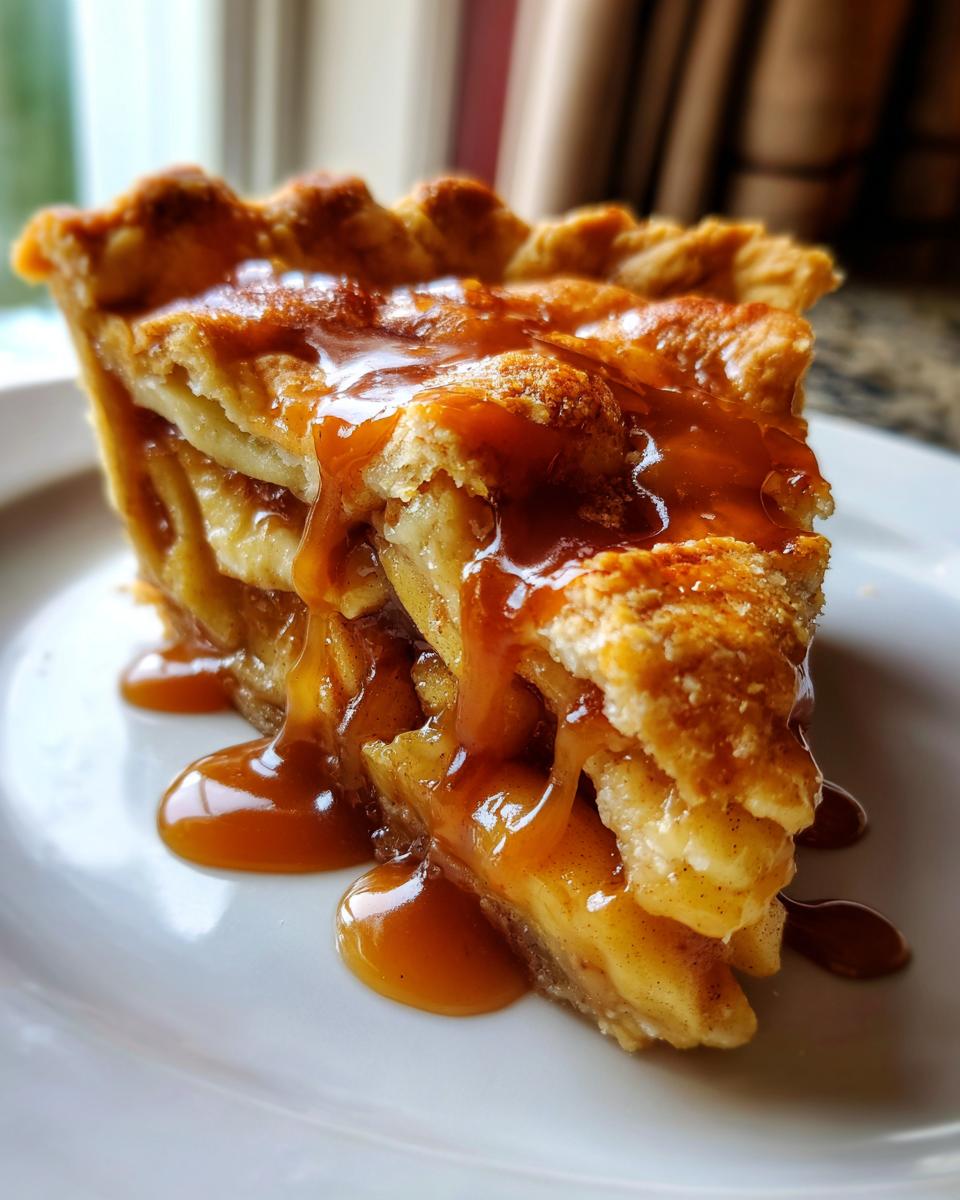45-Minute Caramel Apple Pie Recipe With Irresistible Gooey Goodness 7 Caramel Apple Pie - detail 2