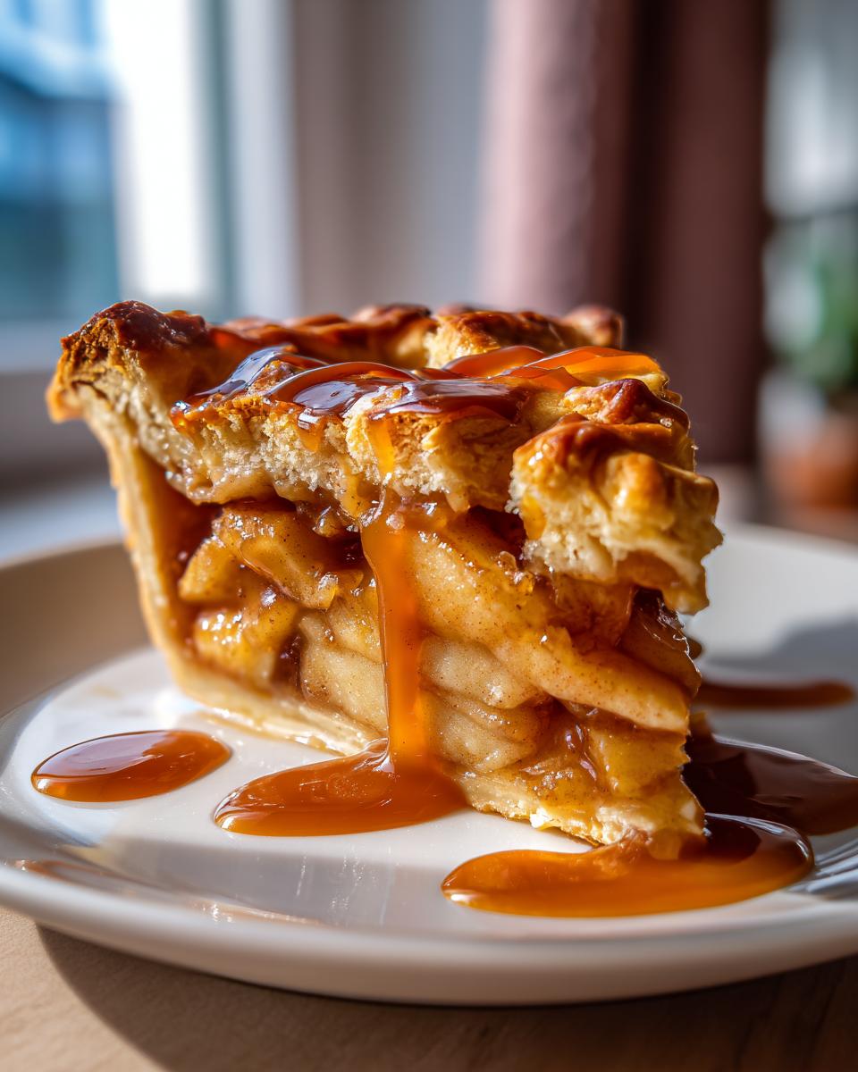 45-Minute Caramel Apple Pie Recipe With Irresistible Gooey Goodness 8 Caramel Apple Pie - detail 3