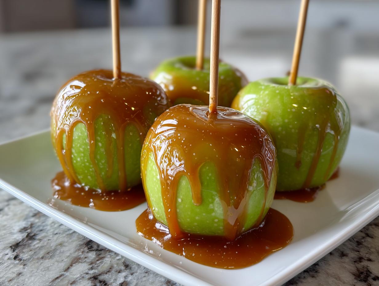 Caramel Apple Pops