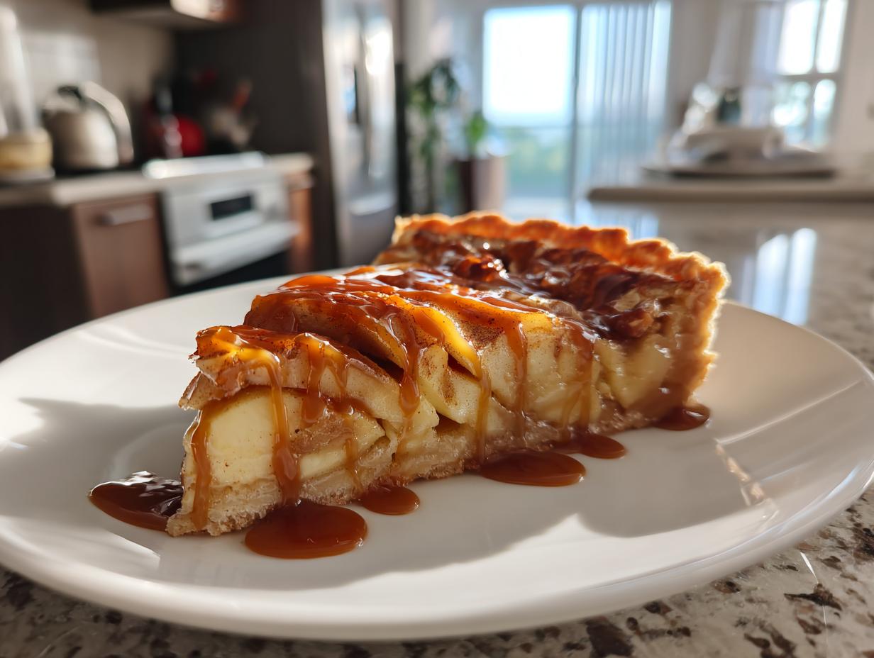Caramel Apple Tart