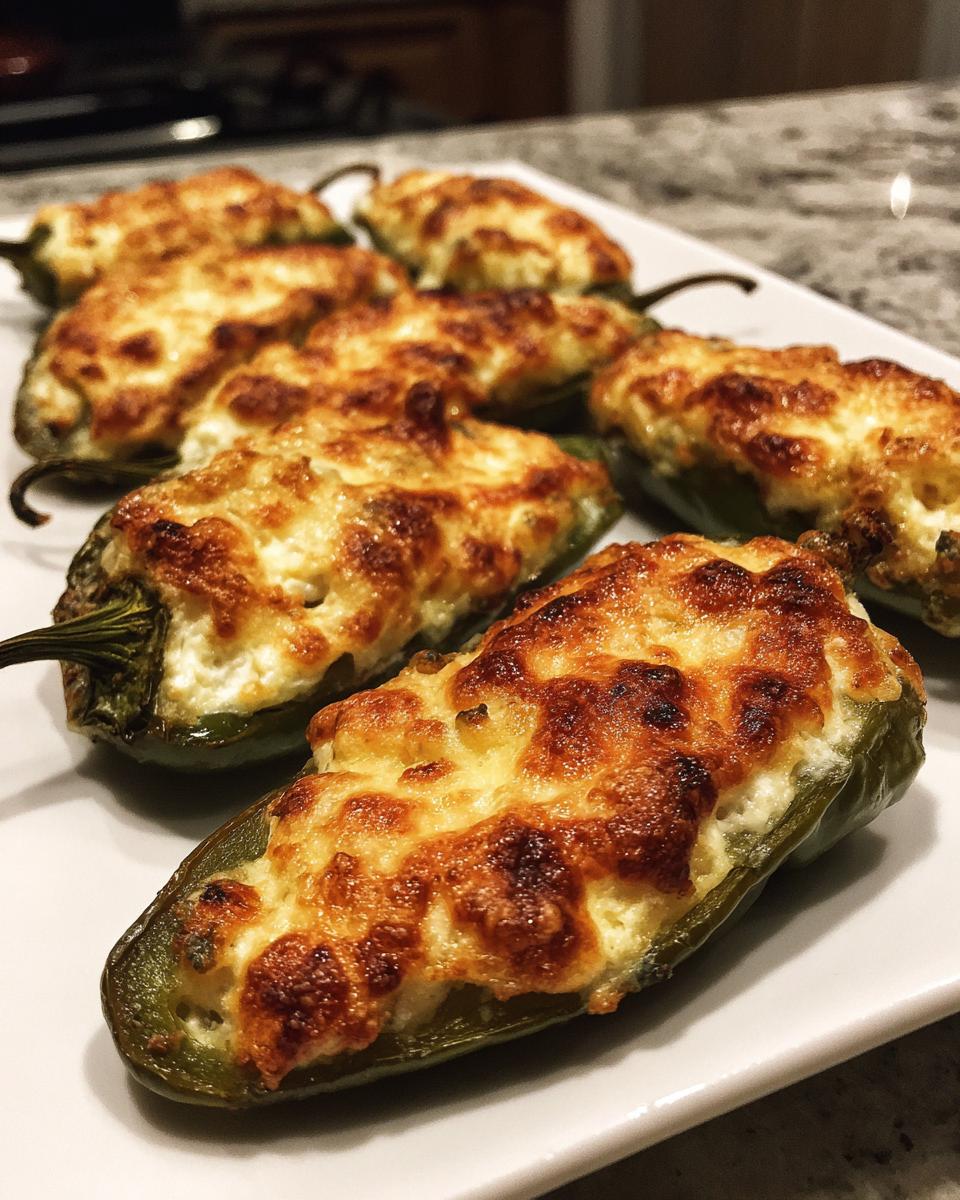 Irresistible 6-Ingredient Cheese Stuffed Jalapeños That Wow 5 Cheese Stuffed Jalapeños - detail 2