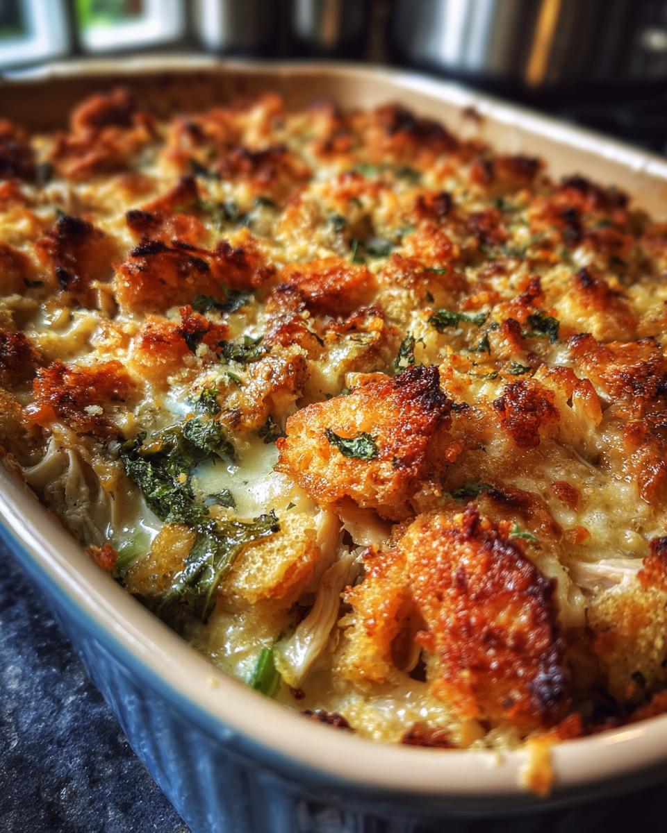 Irresistible 30-Min Chicken Caesar Casserole You'll Crave Daily 8 Chicken Caesar Casserole - detail 3