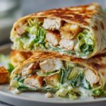 15-Min Chicken Caesar Crunchwrap – Irresistible Crispy Magic 4 Chicken Caesar Crunchwrap