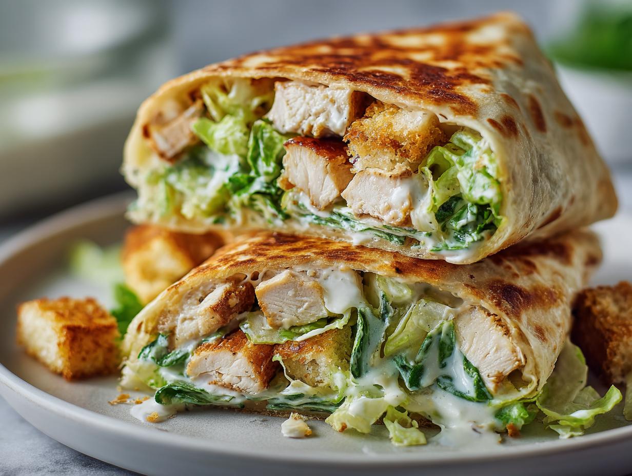 Chicken Caesar Crunchwrap
