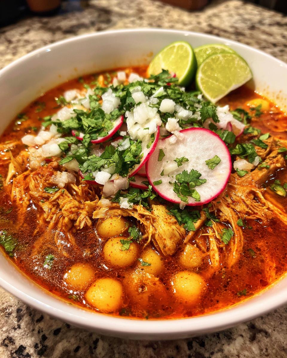 Mouthwatering Chicken Pozole Rojo Recipe in 3 Easy Steps 6 Chicken Pozole Rojo - detail 1