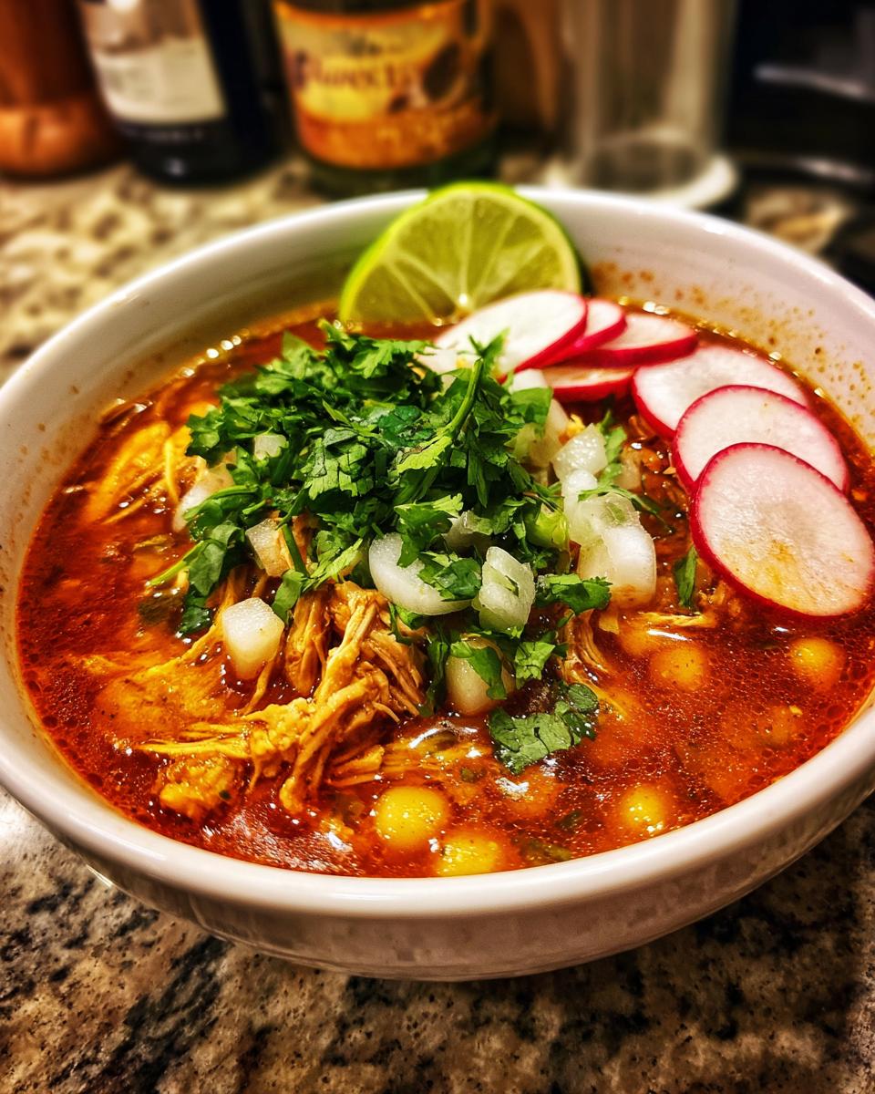 Mouthwatering Chicken Pozole Rojo Recipe in 3 Easy Steps 9 Chicken Pozole Rojo - detail 4