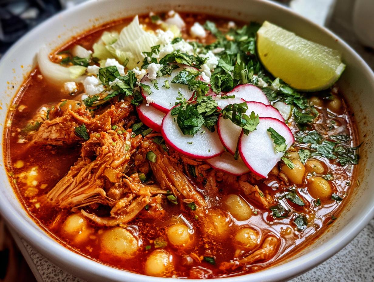 Chicken Pozole Rojo