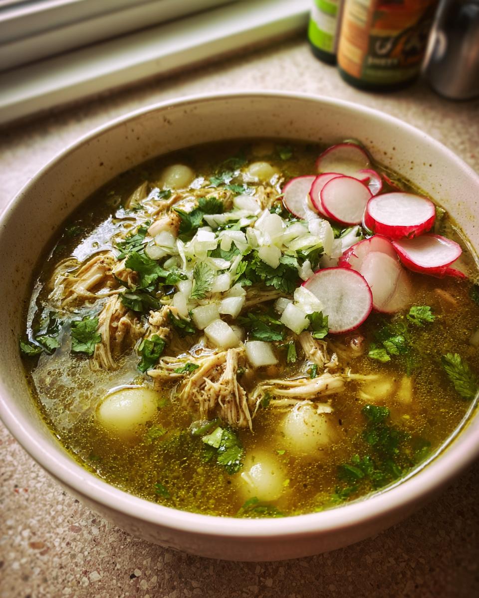 25-Minute Chicken Pozole Verde Recipe for Instant Comfort 4 Chicken Pozole Verde - detail 1
